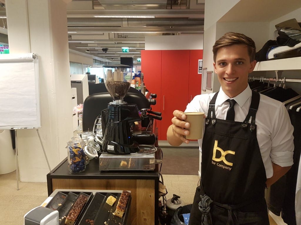 Koffiemachine huren voor tijdelijke pop-up store - Bar Company Koffiemachines