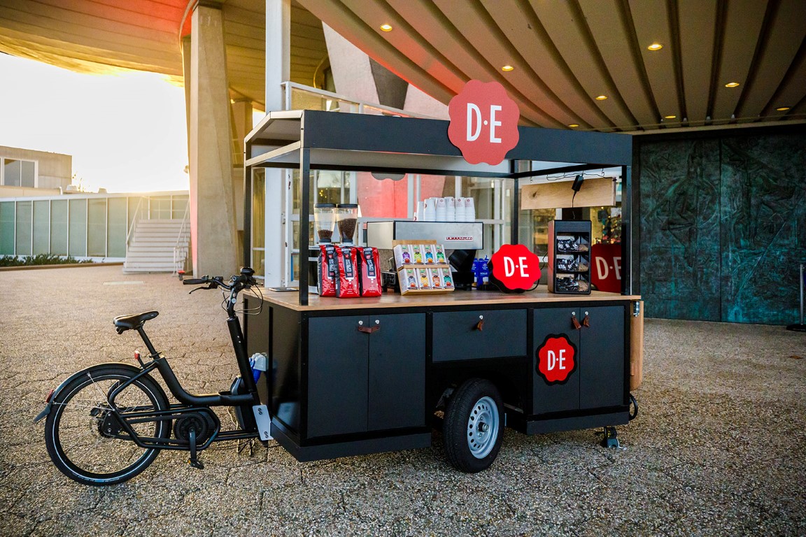 Douwe Egberts Koffie bakfiets